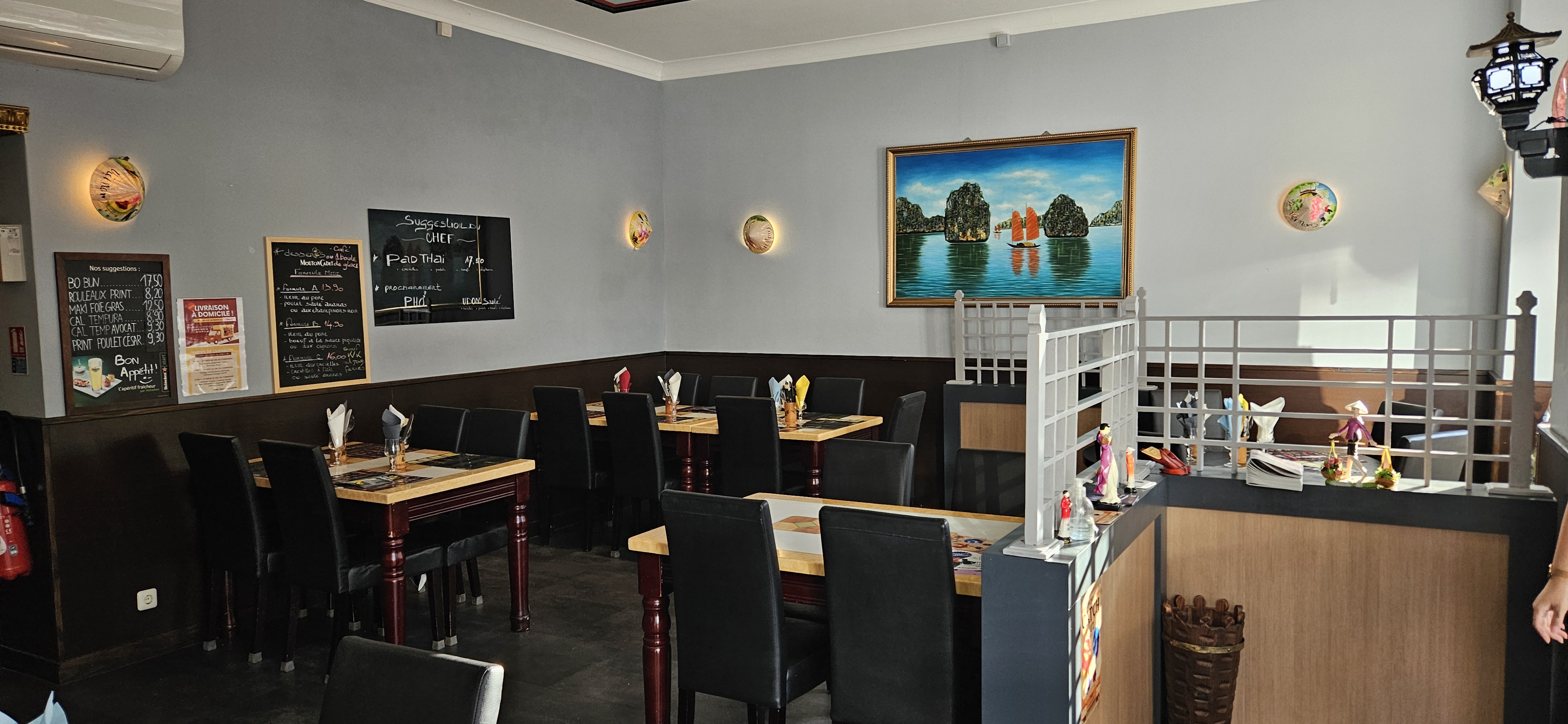 Tables du restaurant
